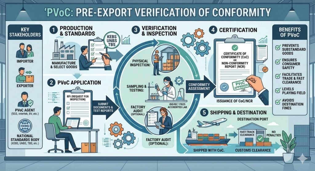 pre export verification of conformity (pvoc)